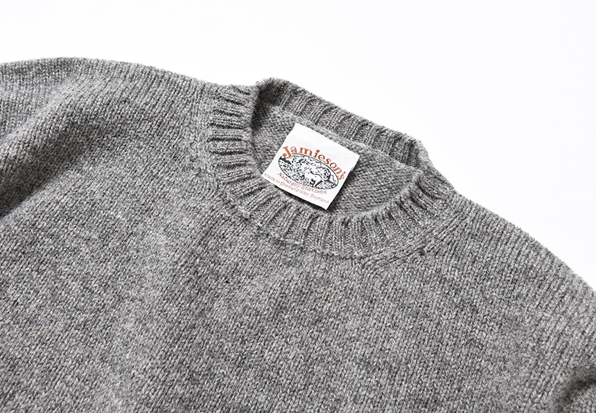 ジャミーソンズ シェットランドウールセーター