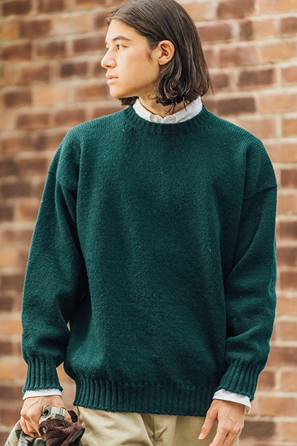 ジャミーソンズ シェットランドウールセーター