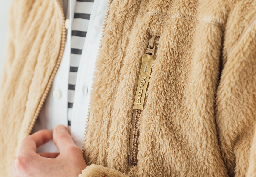 マーモット 別注フリースジャケット