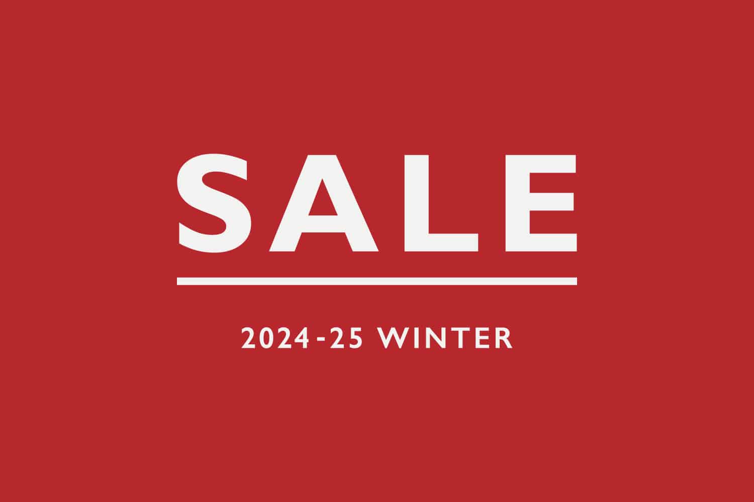2024-25 WINTER SALE