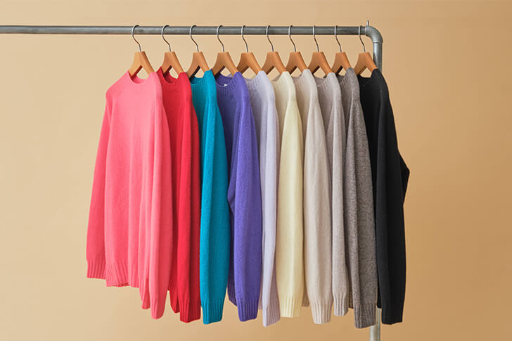 カラー展開画像